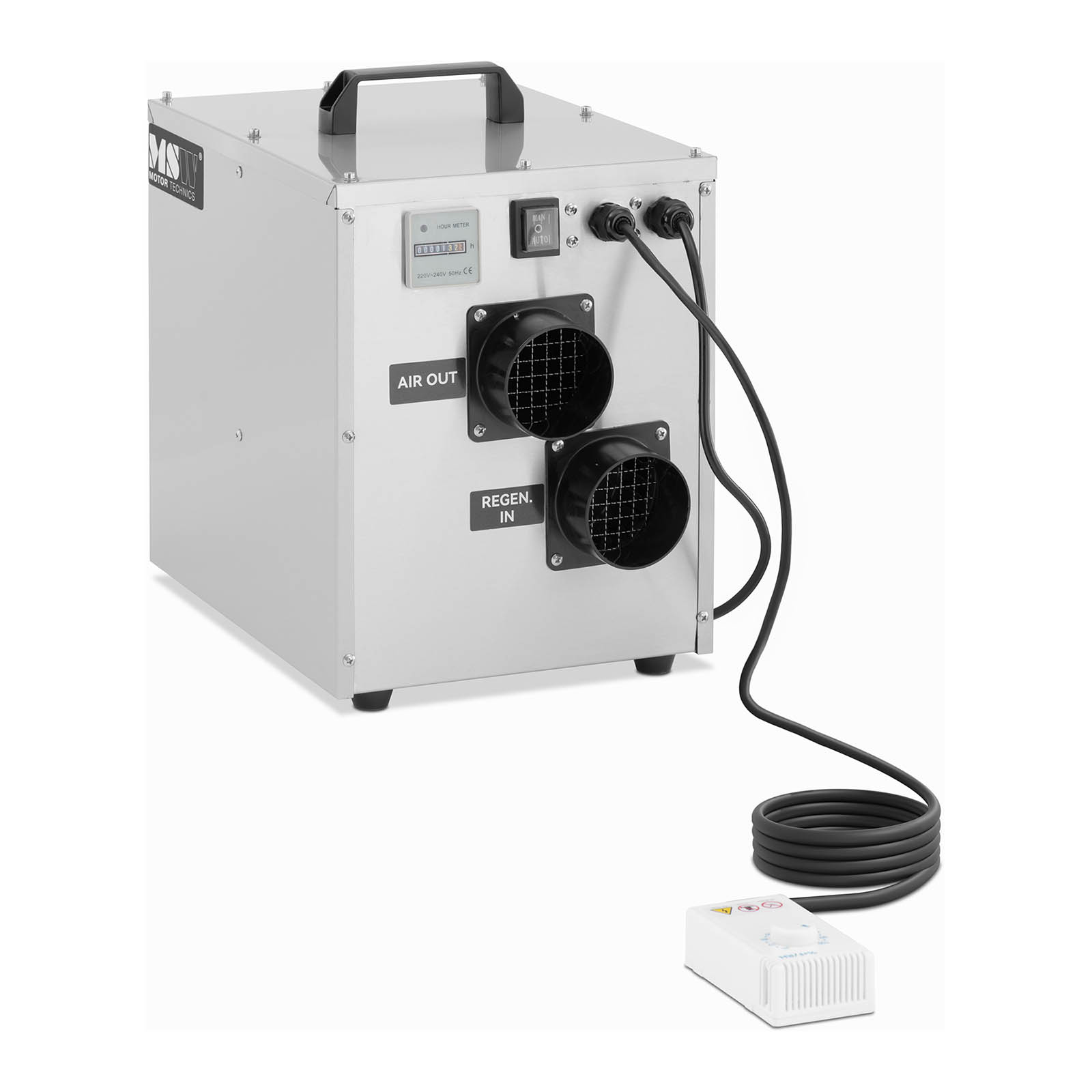 Desumidificador de adsorção - 100 m³/h - 9 l/dia
