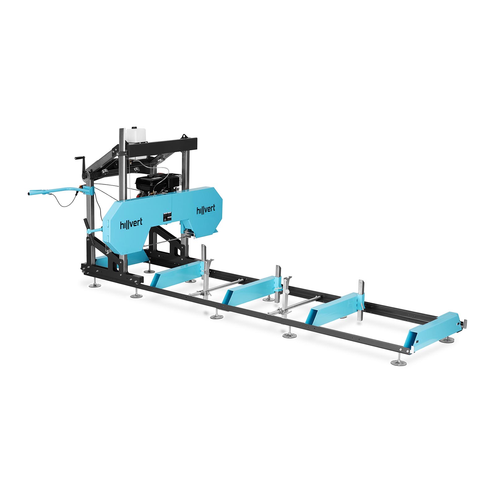 Serração móvel a gasóleo - 4 x 0,9 m - 7500 W / 9 HP